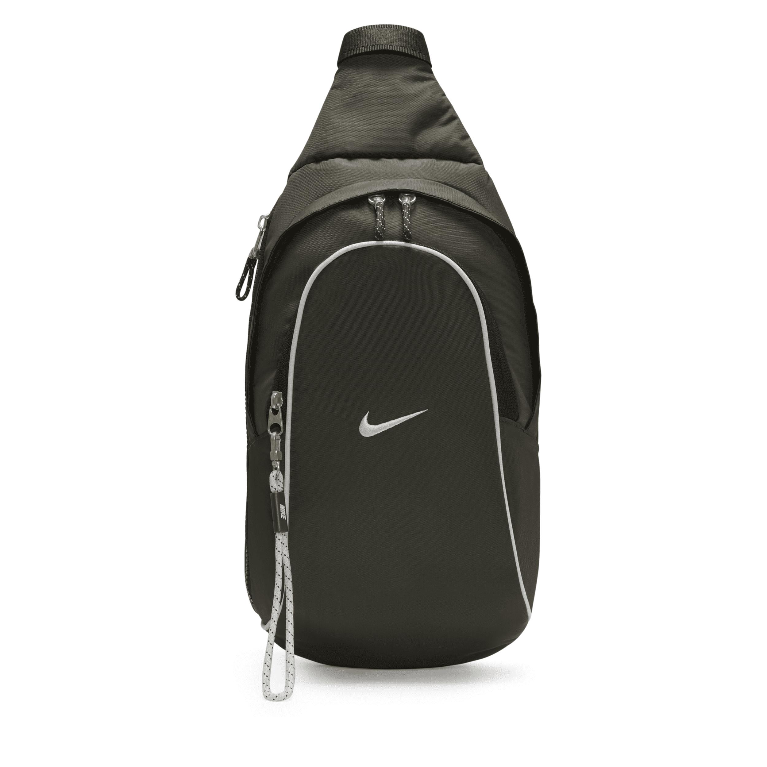 Nike Unisex Sportswear Essentials Sling Bag (8l) In Green, in Black | Lyst