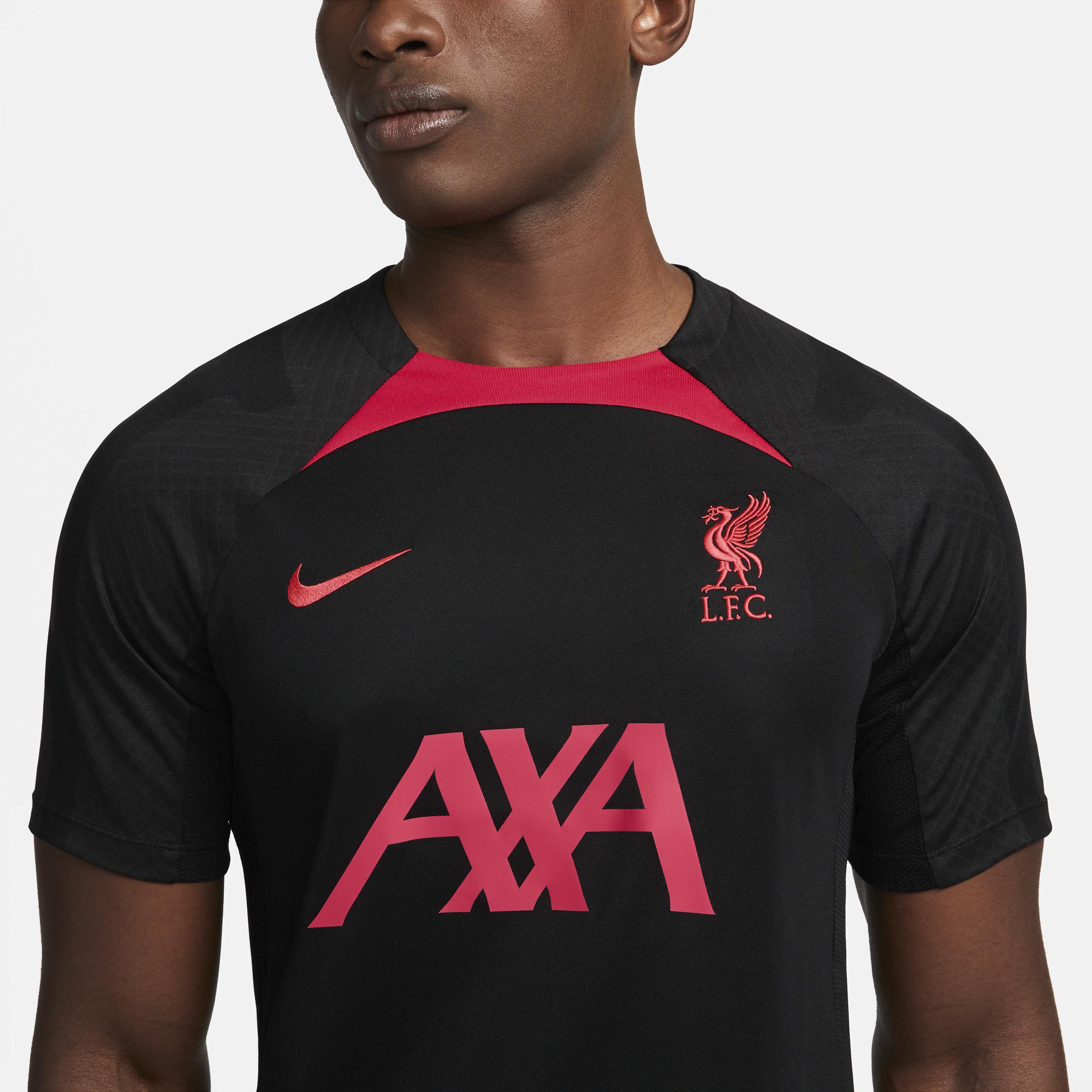 Nike Liverpool Fc Strike Jersey in Black for Men | Lyst