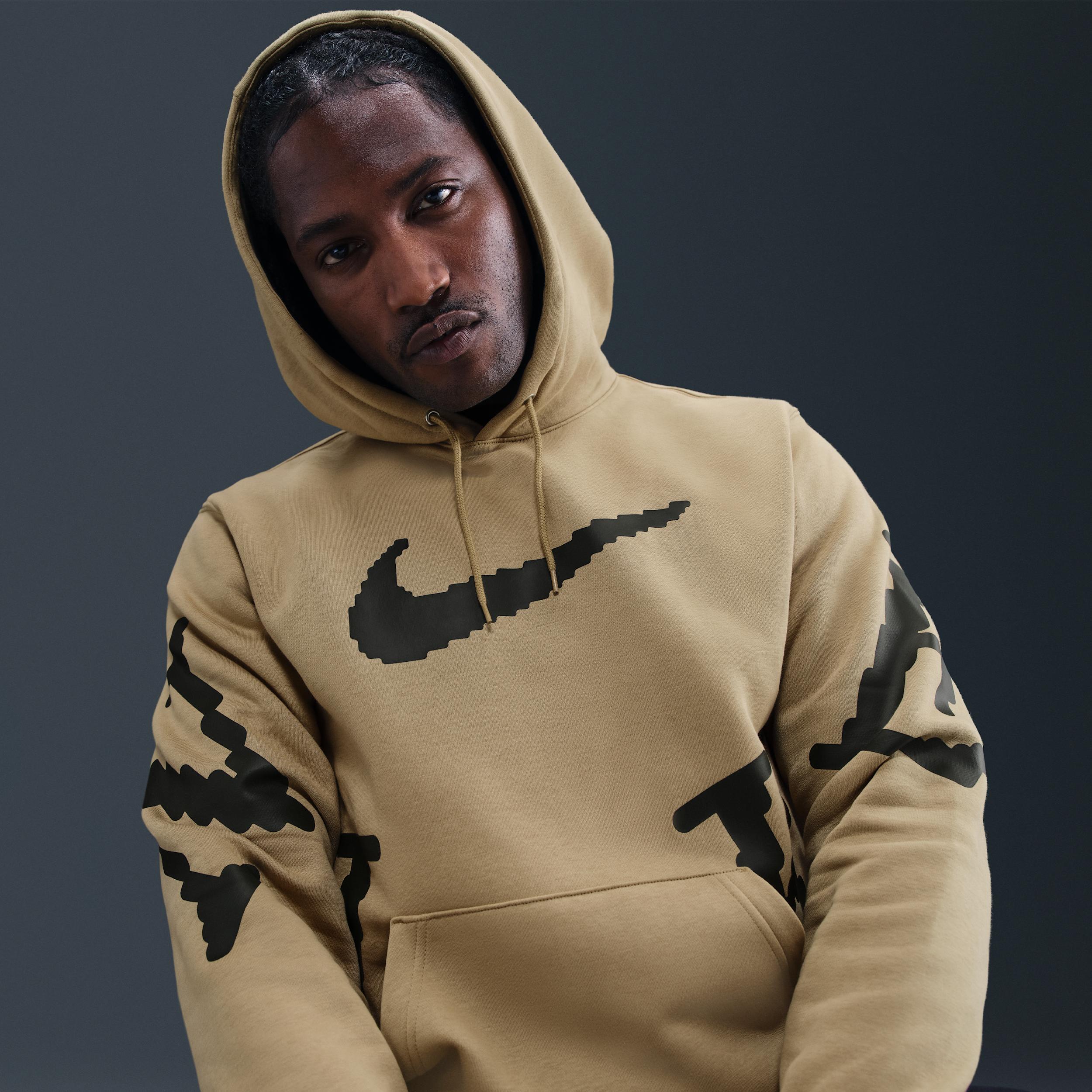 nike desert sand hoodie
