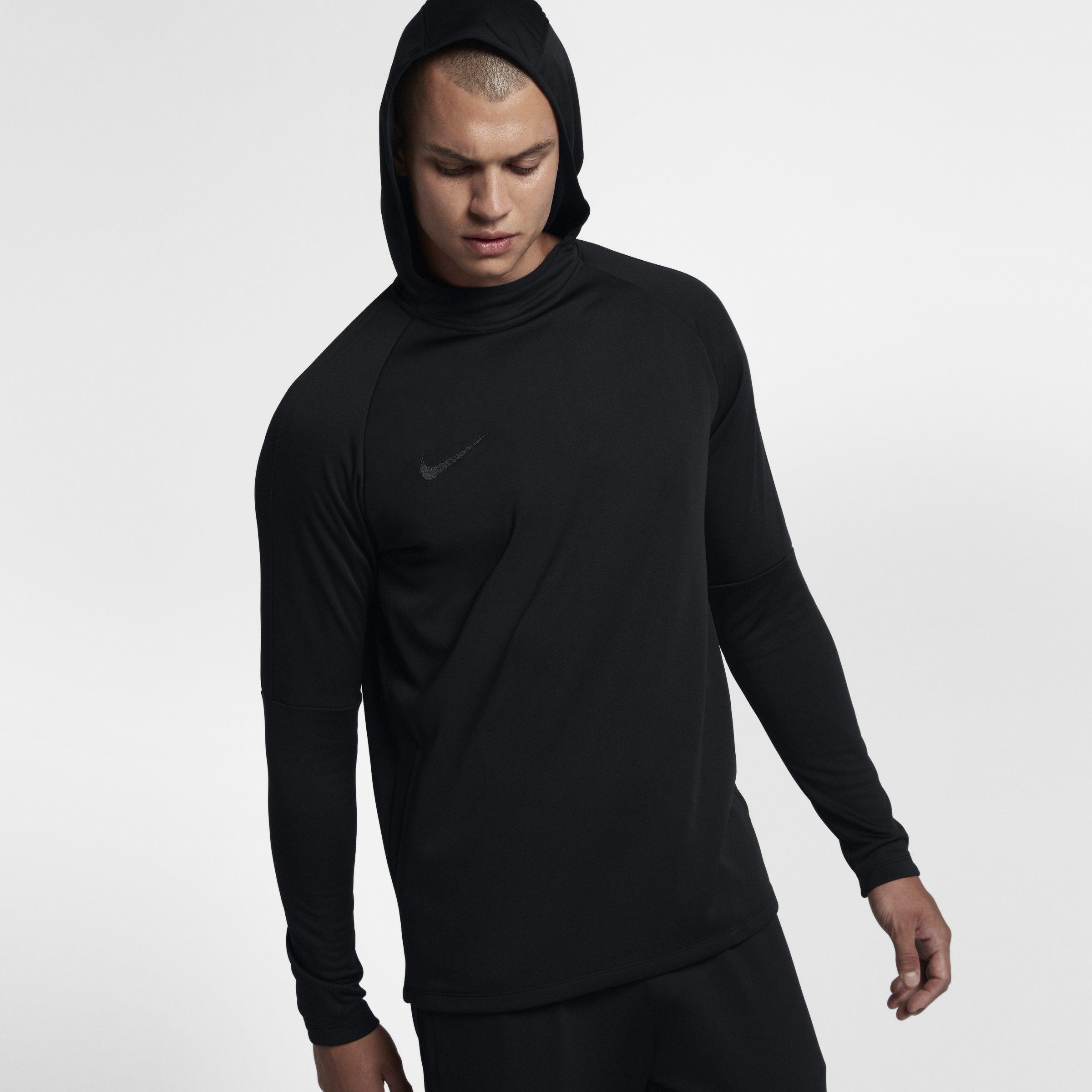 nike dry academy football hoodie