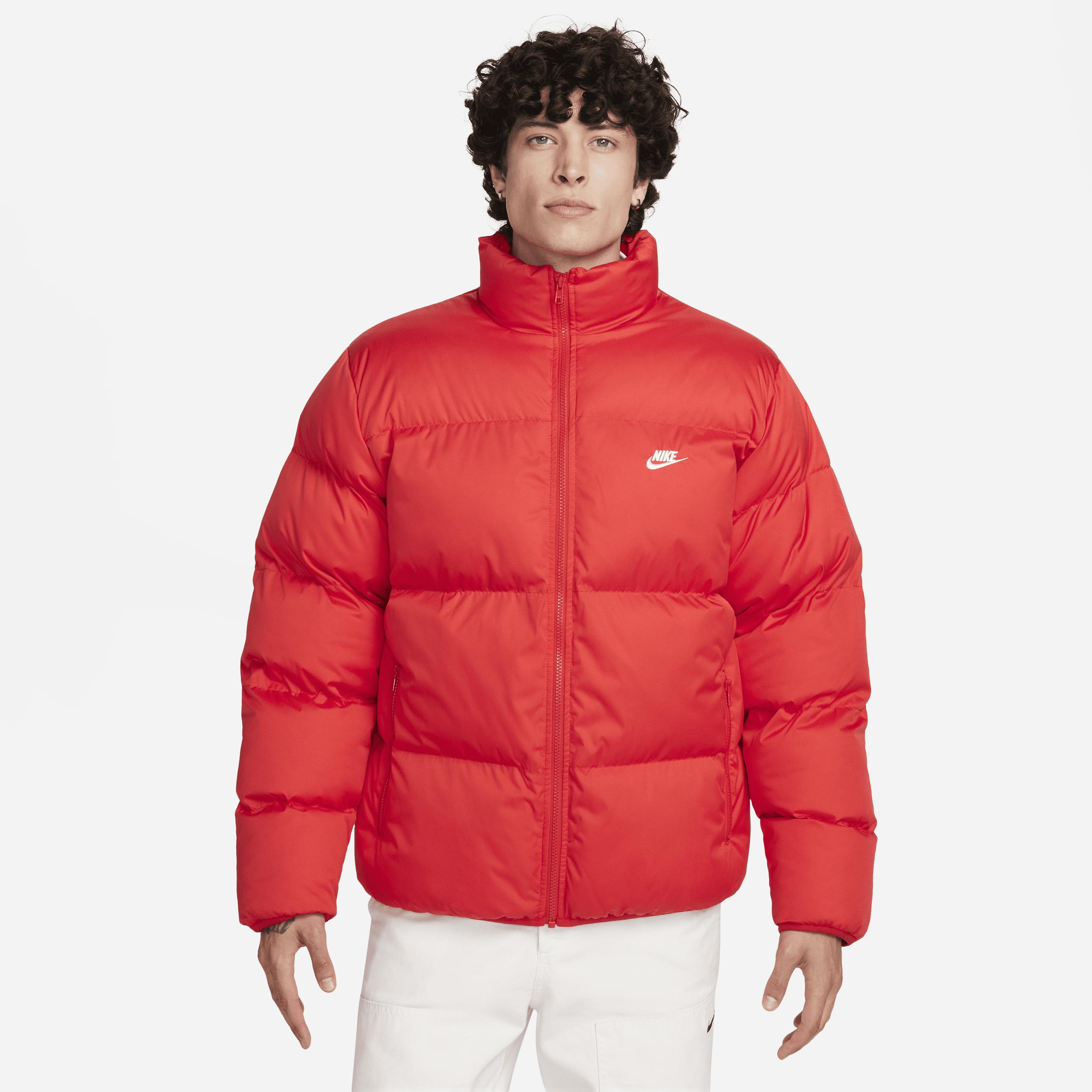 Nike Sportswear Club Puffer Jacket 50% Recycled Polyester in Red for Men |  Lyst UK