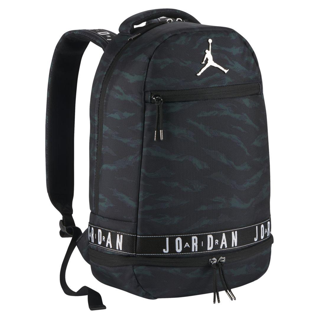 Nike Air Jordan Backpack in Black for Men | Lyst
