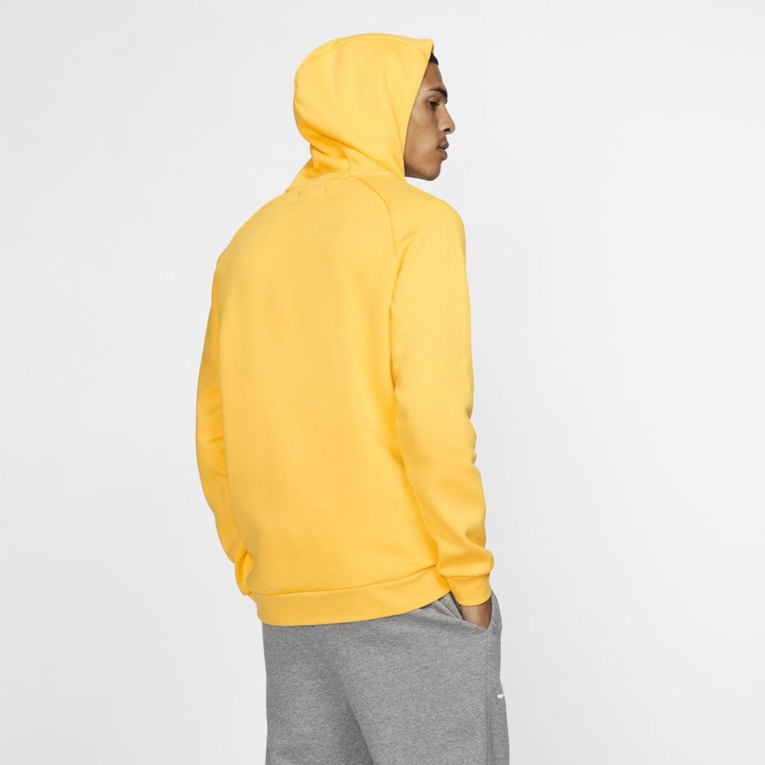Nike Jordan Dna Fleece Pullover Hoodie in Yellow for Men | Lyst