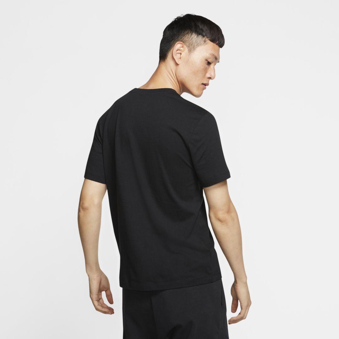 Nike Cotton Sportswear T-shirt (black) for Men - Lyst
