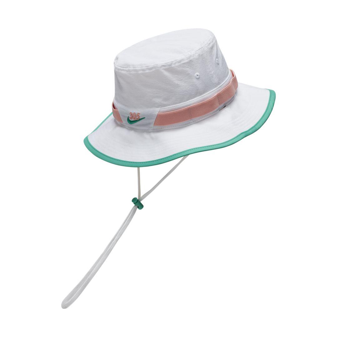 Nike Dri-fit Miami Bucket Hat in White for Men | Lyst