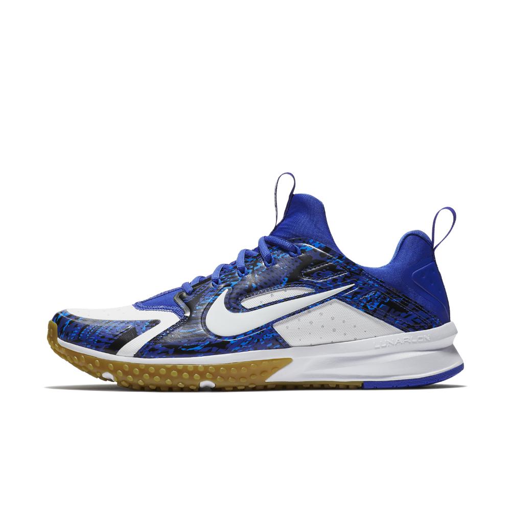 Nike Alpha Huarache Turf Men's Baseball Shoe in Blue for Men | Lyst