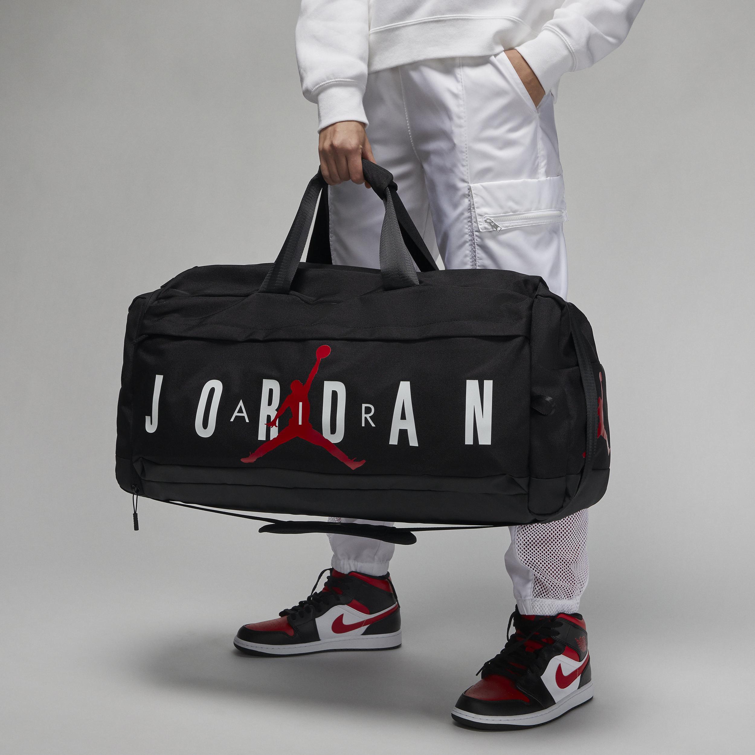 Nike Air Jordan Velocity Duffle Duffle Bag (55l) In Black, | Lyst