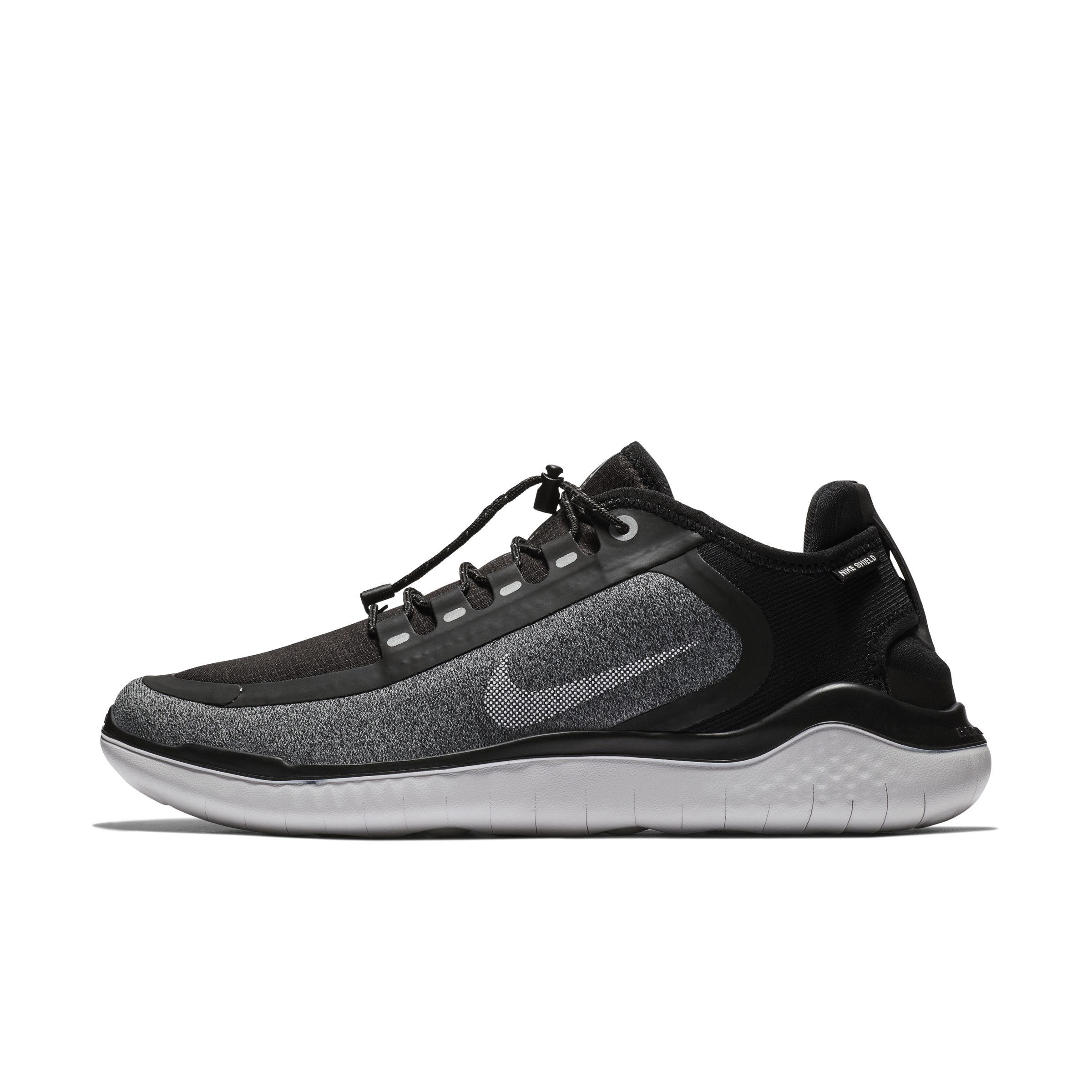 Nike Free Rn 2018 Shield Water-repellent Running Shoe in Black for Men |  Lyst UK