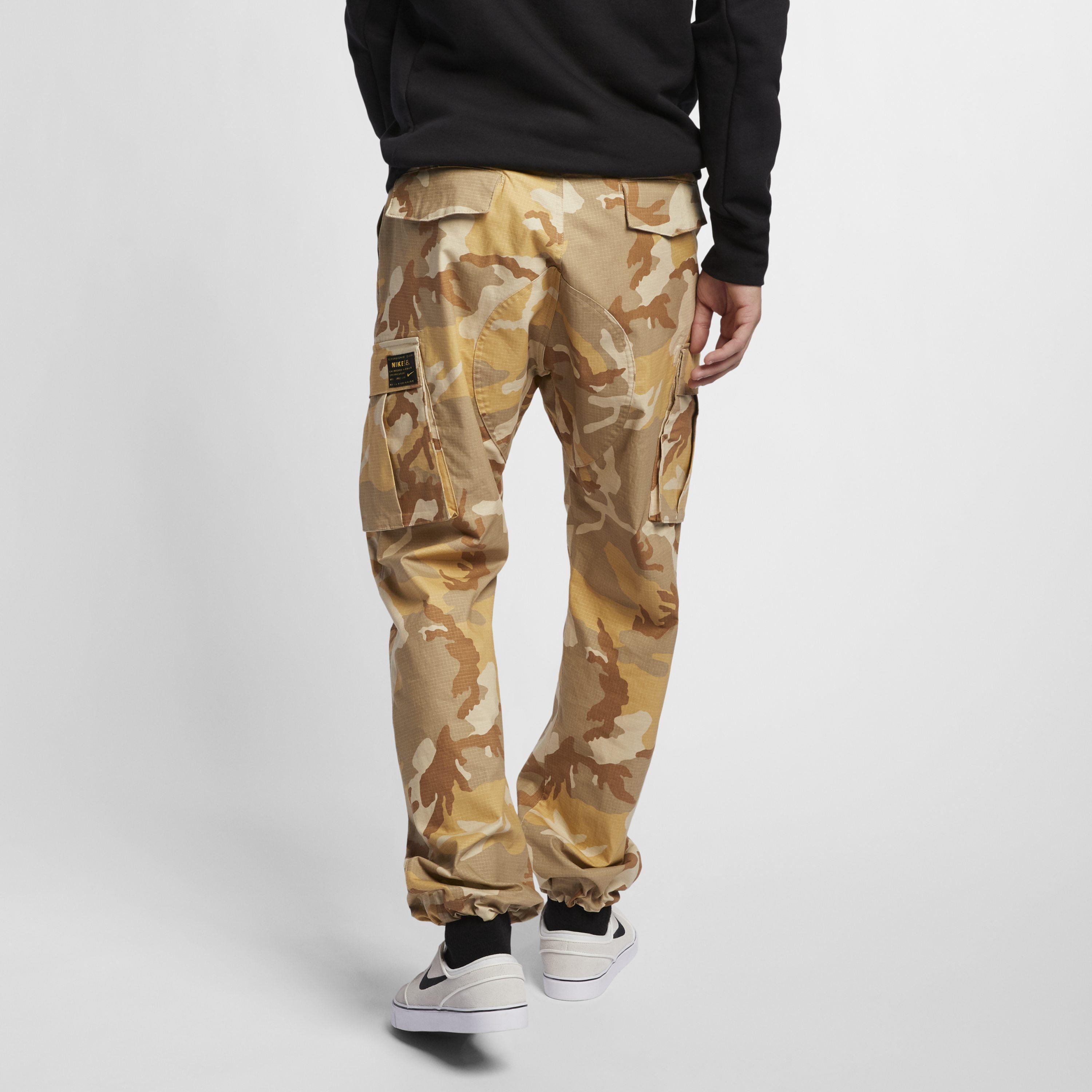 nike sb camo cargo pants