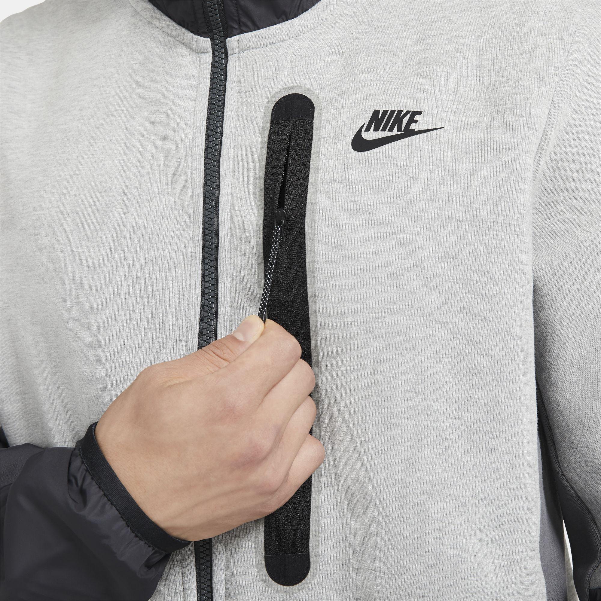 heather grey nike hoodie