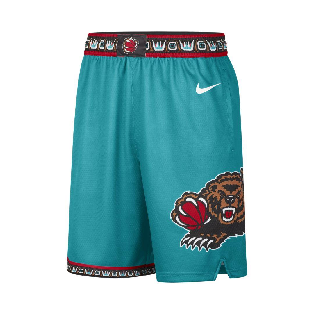 Nike Grizzlies Classic Edition Nba Swingman Shorts in Green for Men - Lyst