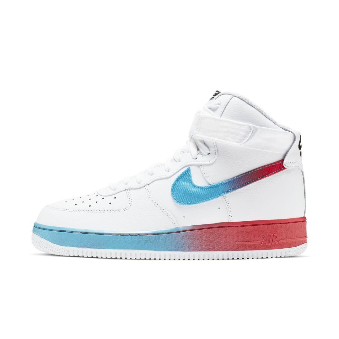 all white air force 1 lv8 high