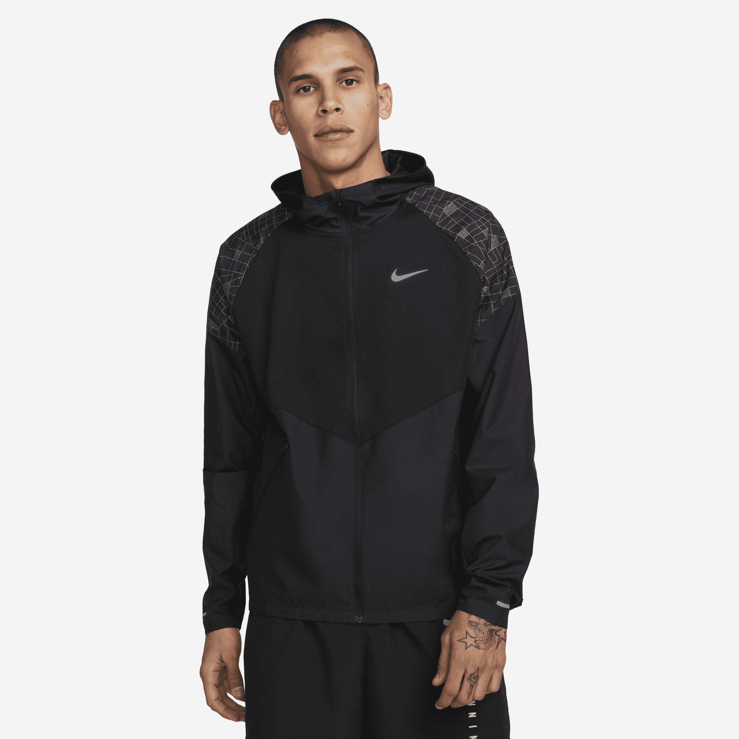 Nike Run Division Miler Flash Running Jacket In Black, for Men | Lyst