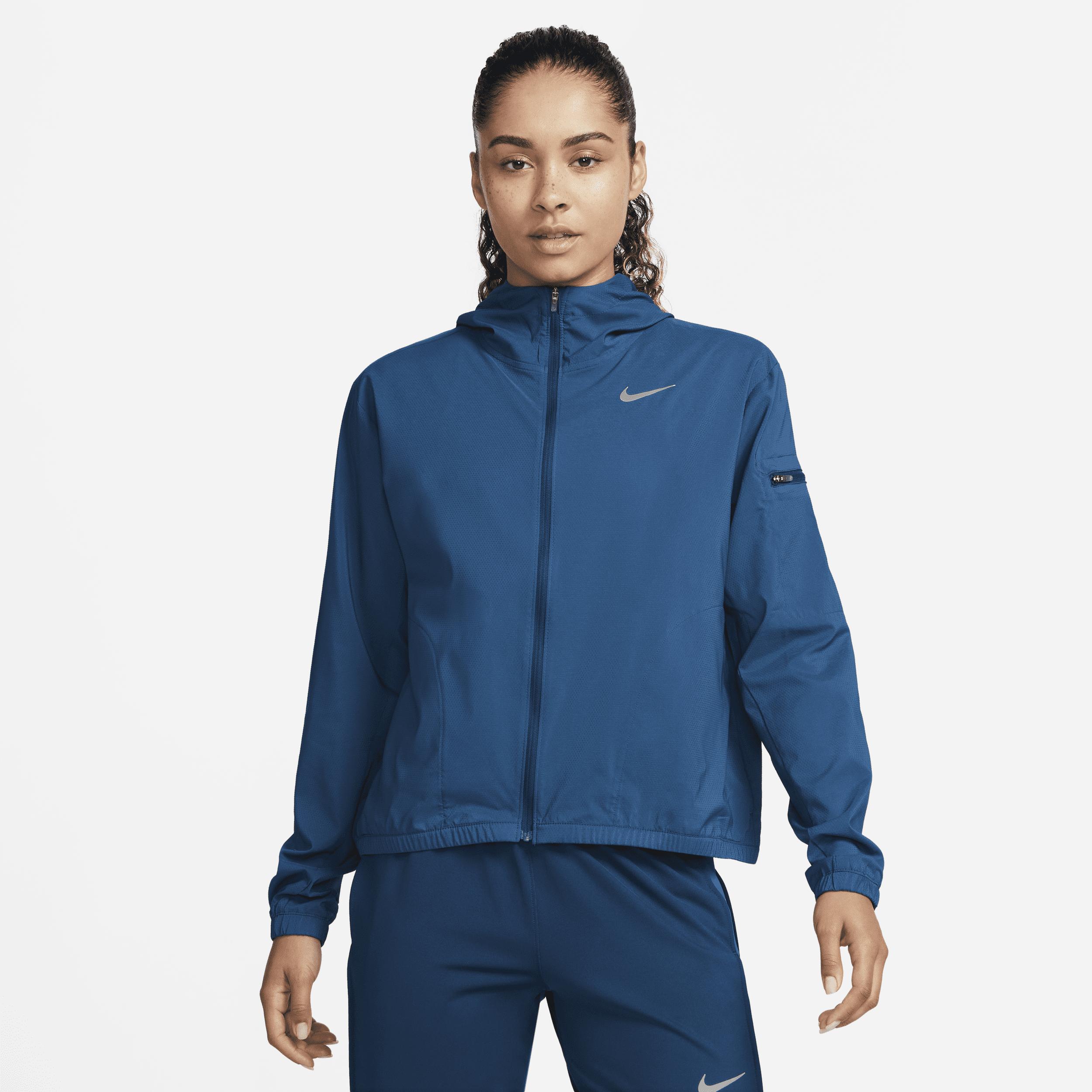 Nike Impossibly Light Hooded Running Jacket In Blue, | Lyst