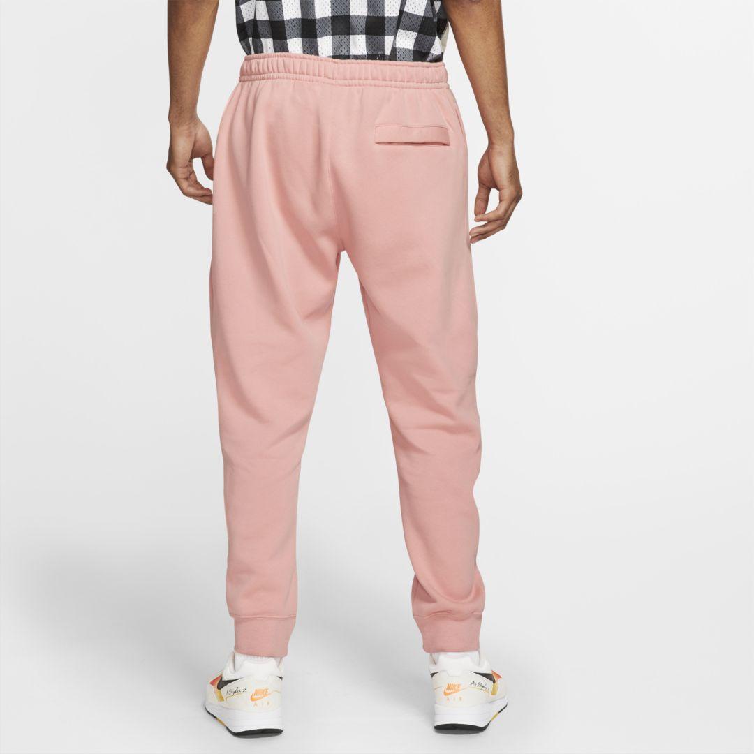 Nike Sportswear Club Fleece Joggers in Pink for Men - Lyst