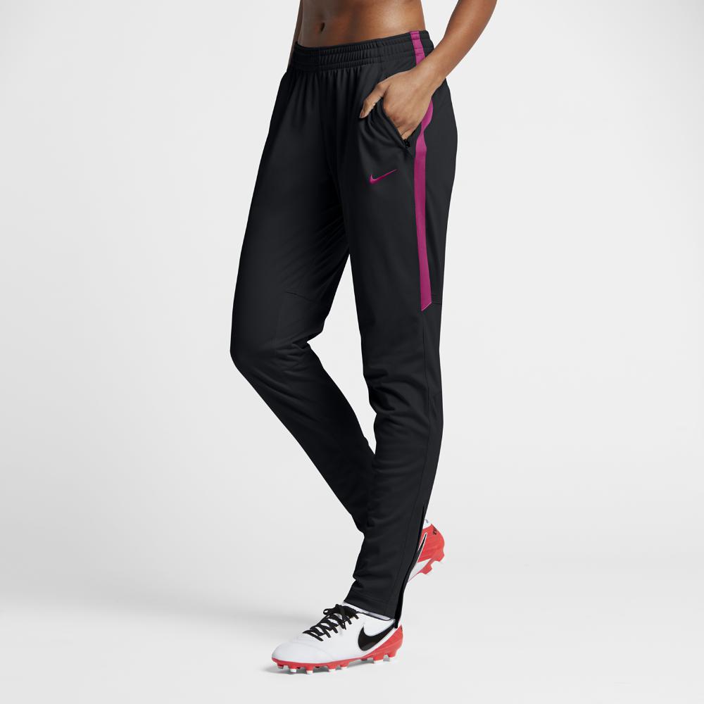 Nike Synthetic Academy Knit Women's Soccer Pants in Black/Vivid Pink/Vivid  Pink (Black) - Lyst