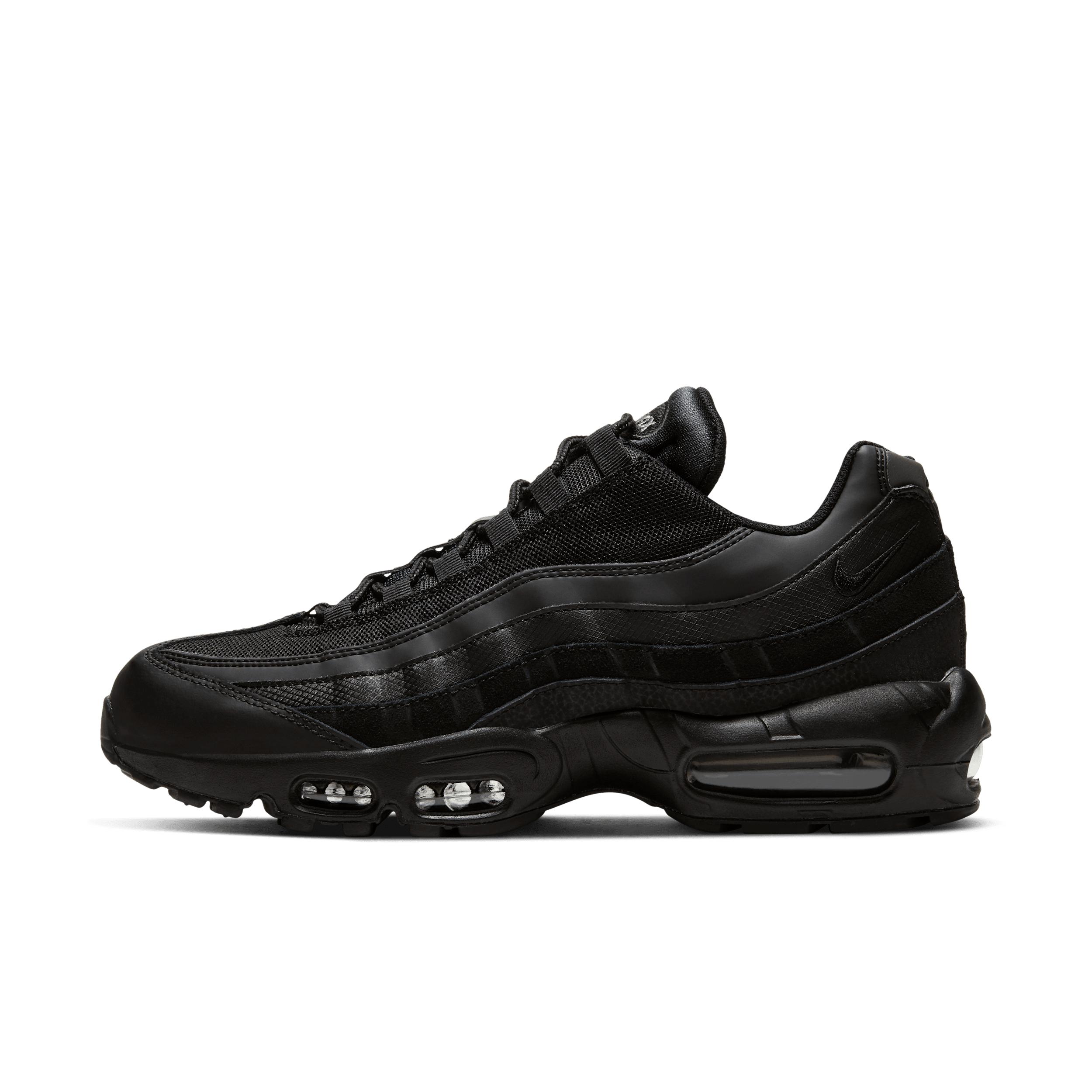 air max 95 ndstrkt black on foot