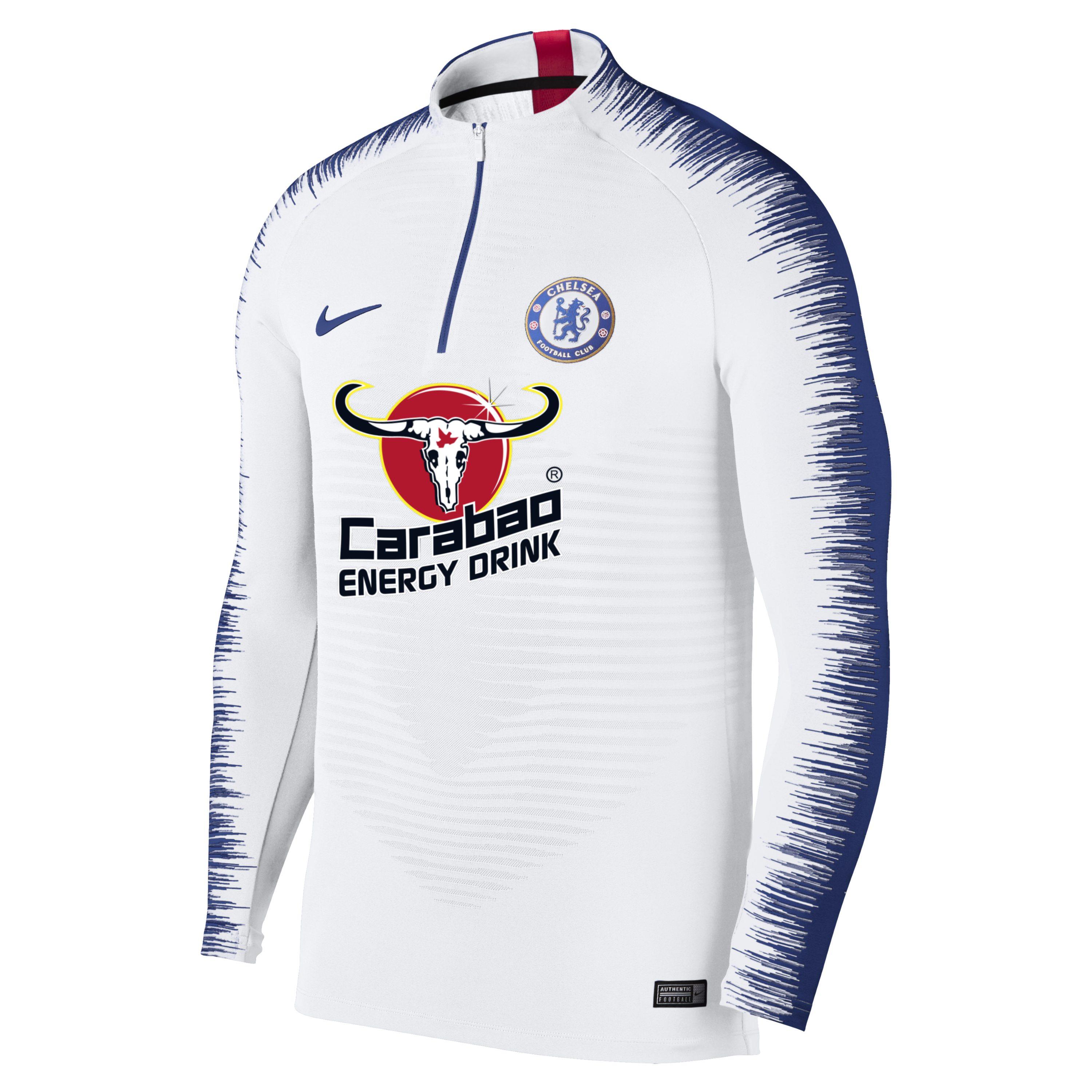 chelsea white long sleeve jersey
