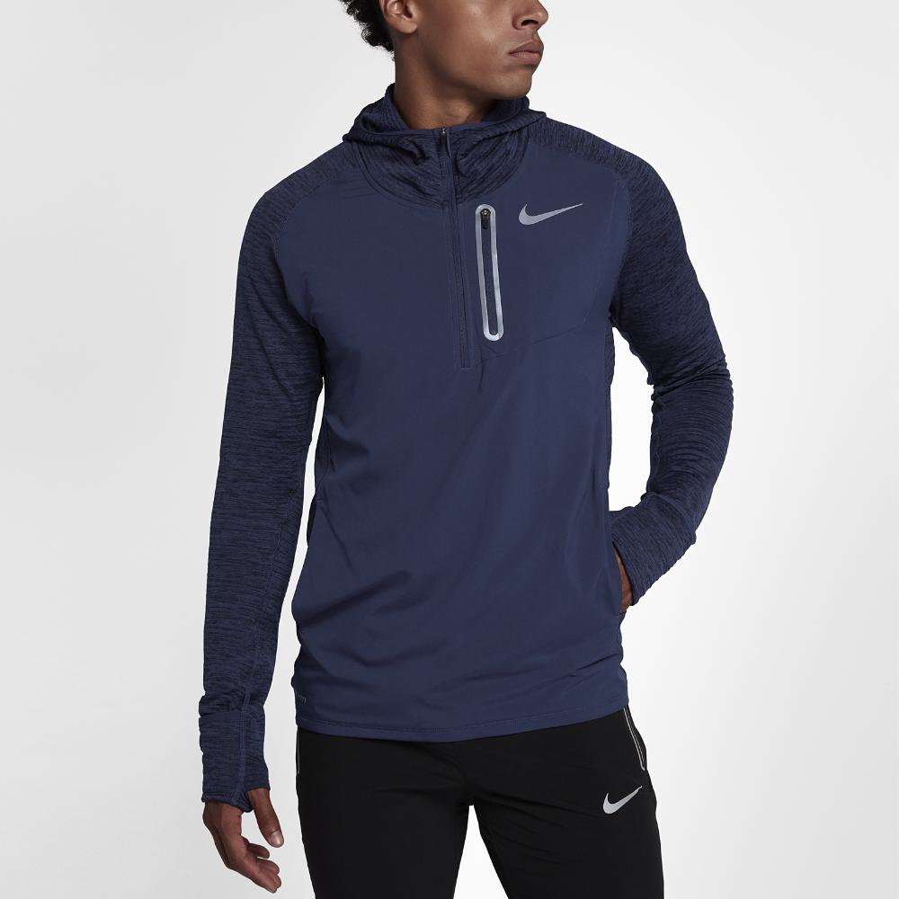 Nike Fleece Therma Sphere Element Hybrid Men's Running Hoodie in Blue for  Men | Lyst