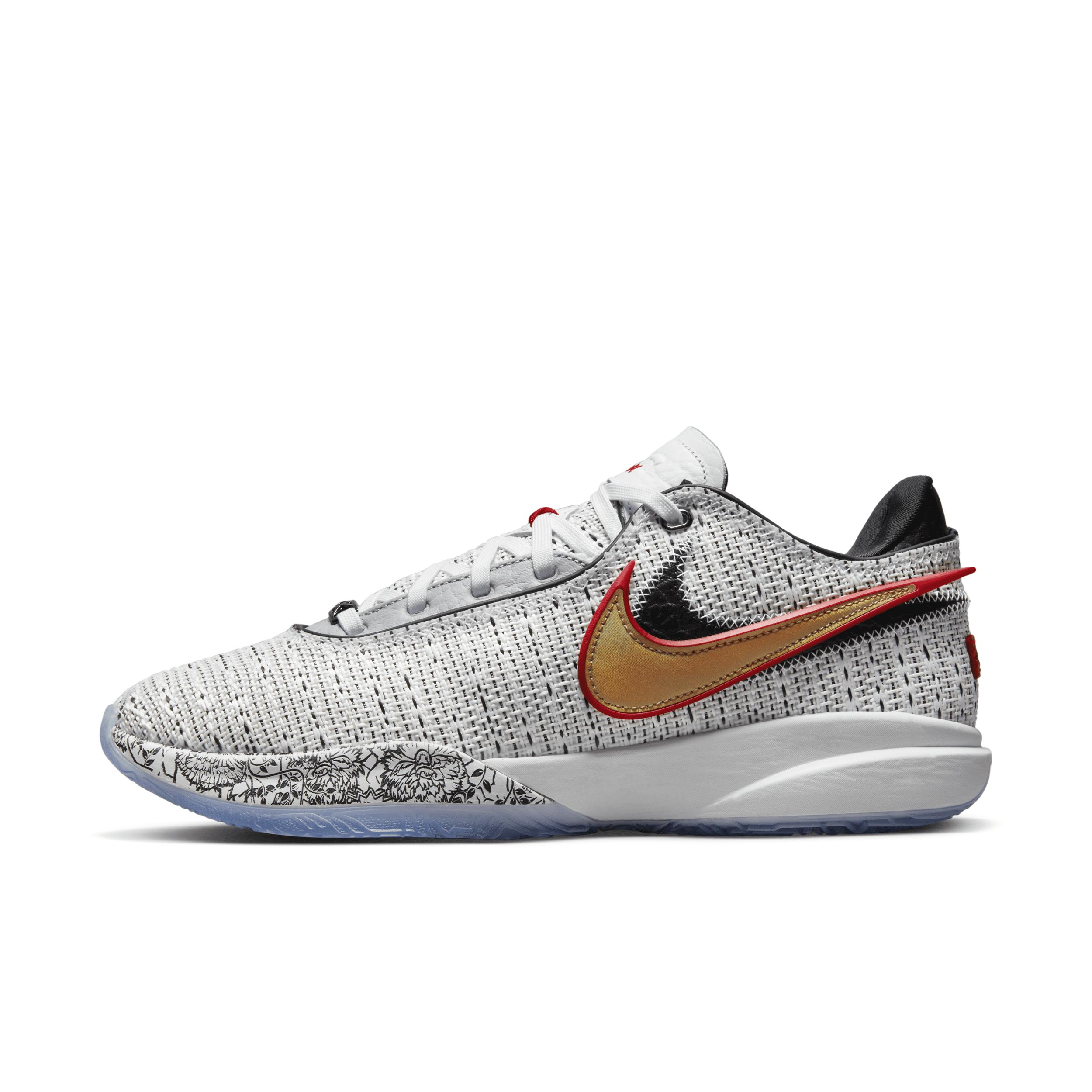 Nike Lebron Xx "the Debut" Basketball Shoes In White, in Gray for Men | Lyst