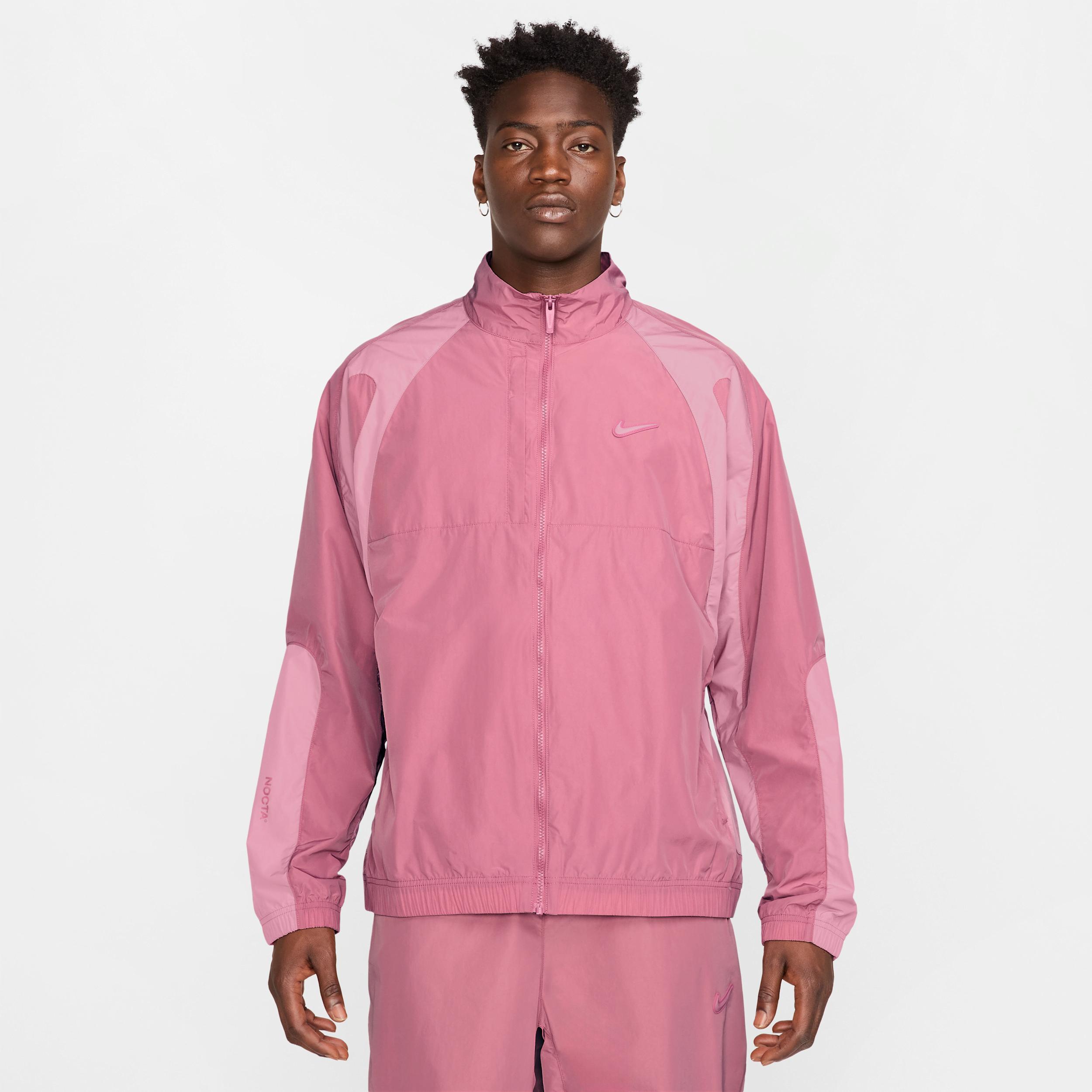 Nike Nocta Northstar Nylon Tracksuit Jacket in Pink for Men Lyst UK