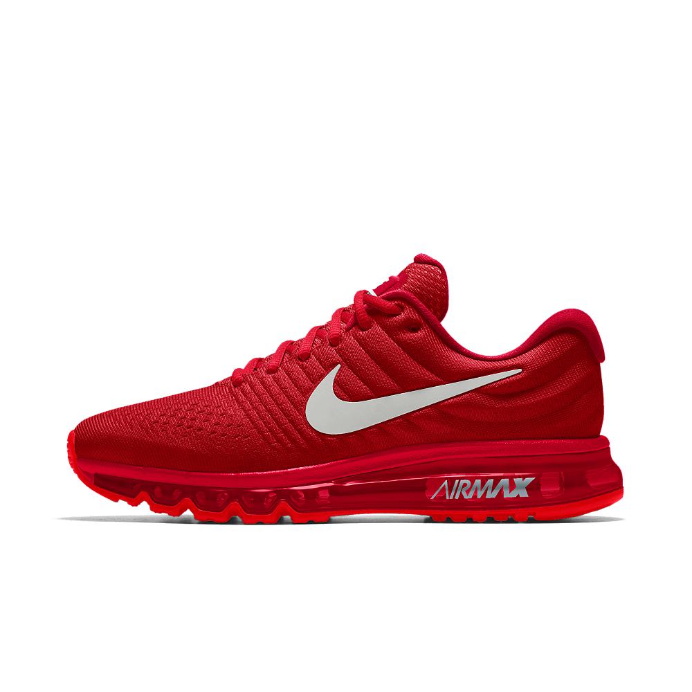 Nike Max 2017 Id Women's Running in Red | Lyst