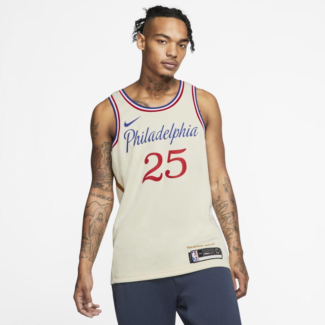 Nike 76ers city edition Clearance