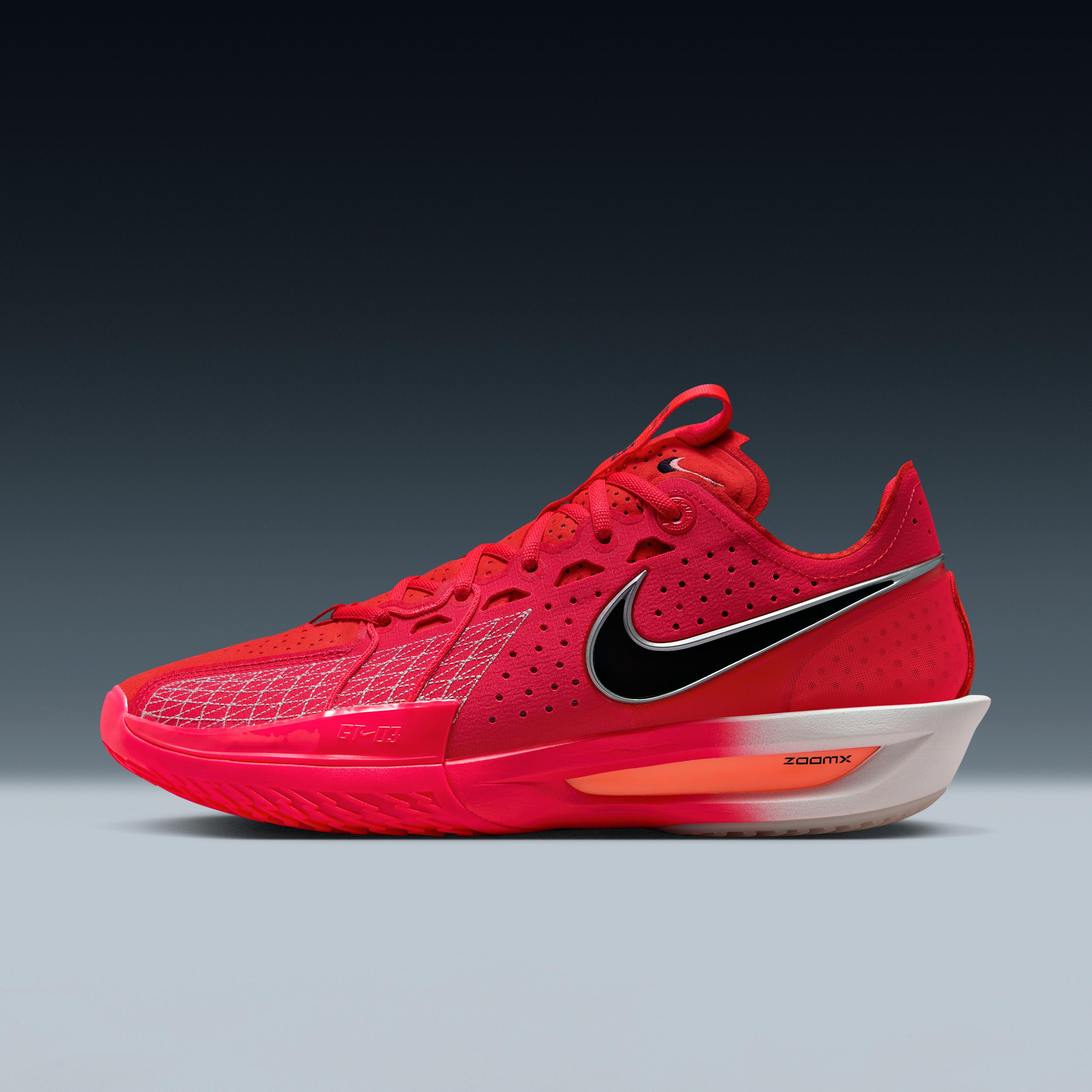 red nike low top basketball shoes