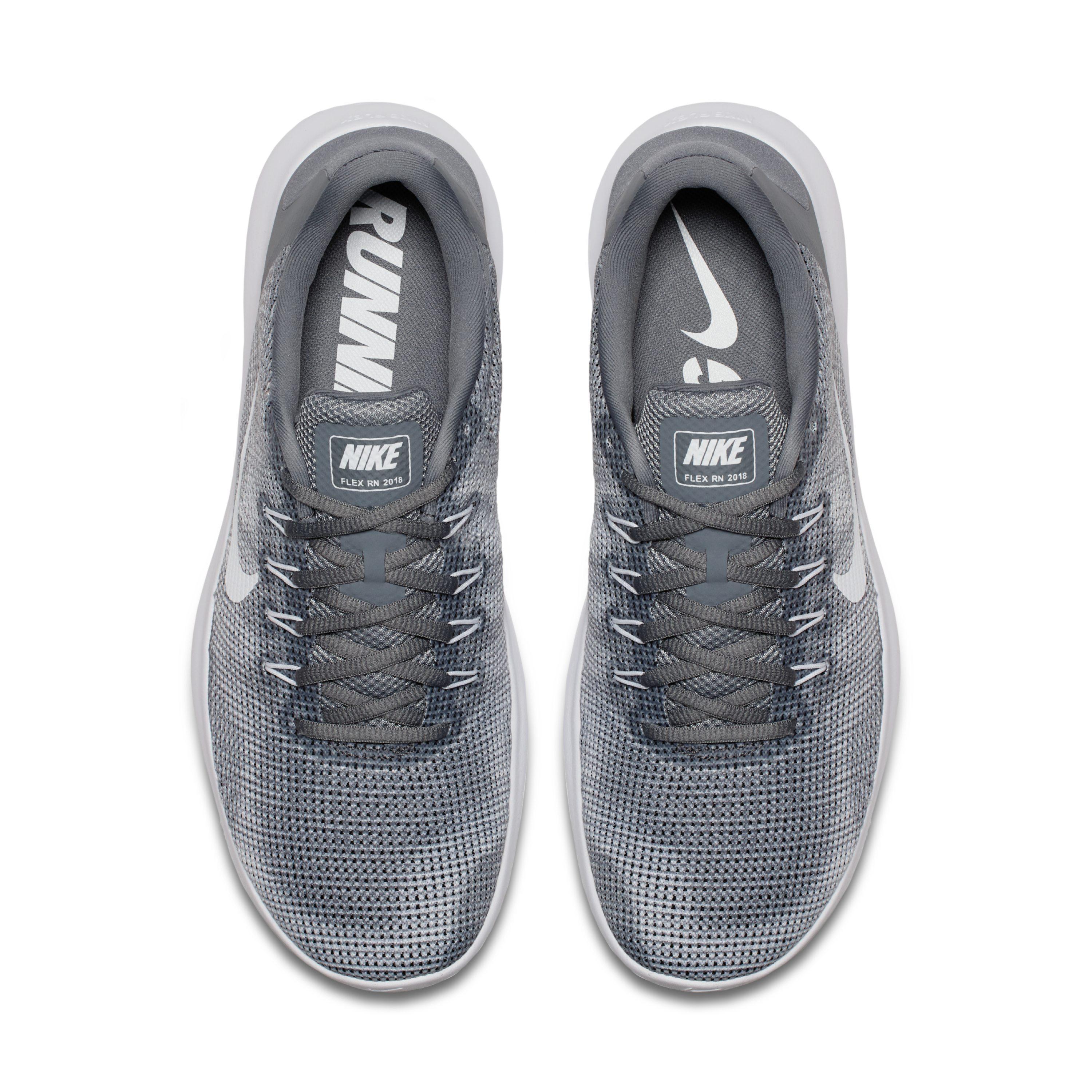 nike flex rn 2018 black white
