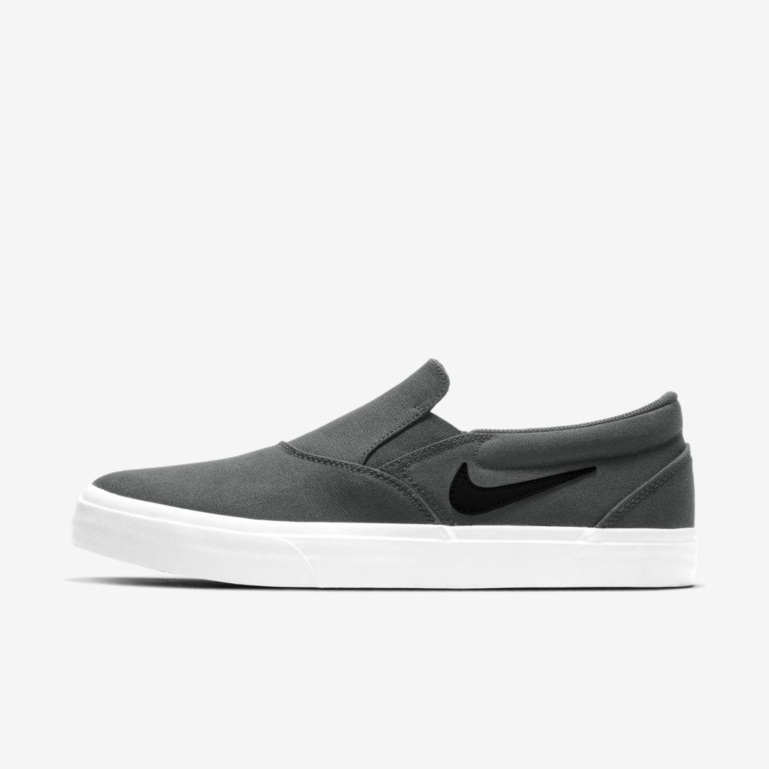 Nike Canvas Sb Charge Slip Skate Shoe (iron Grey) - Clearance Sale in Iron  Grey,Iron Grey,White,Black (Gray) for Men - Lyst