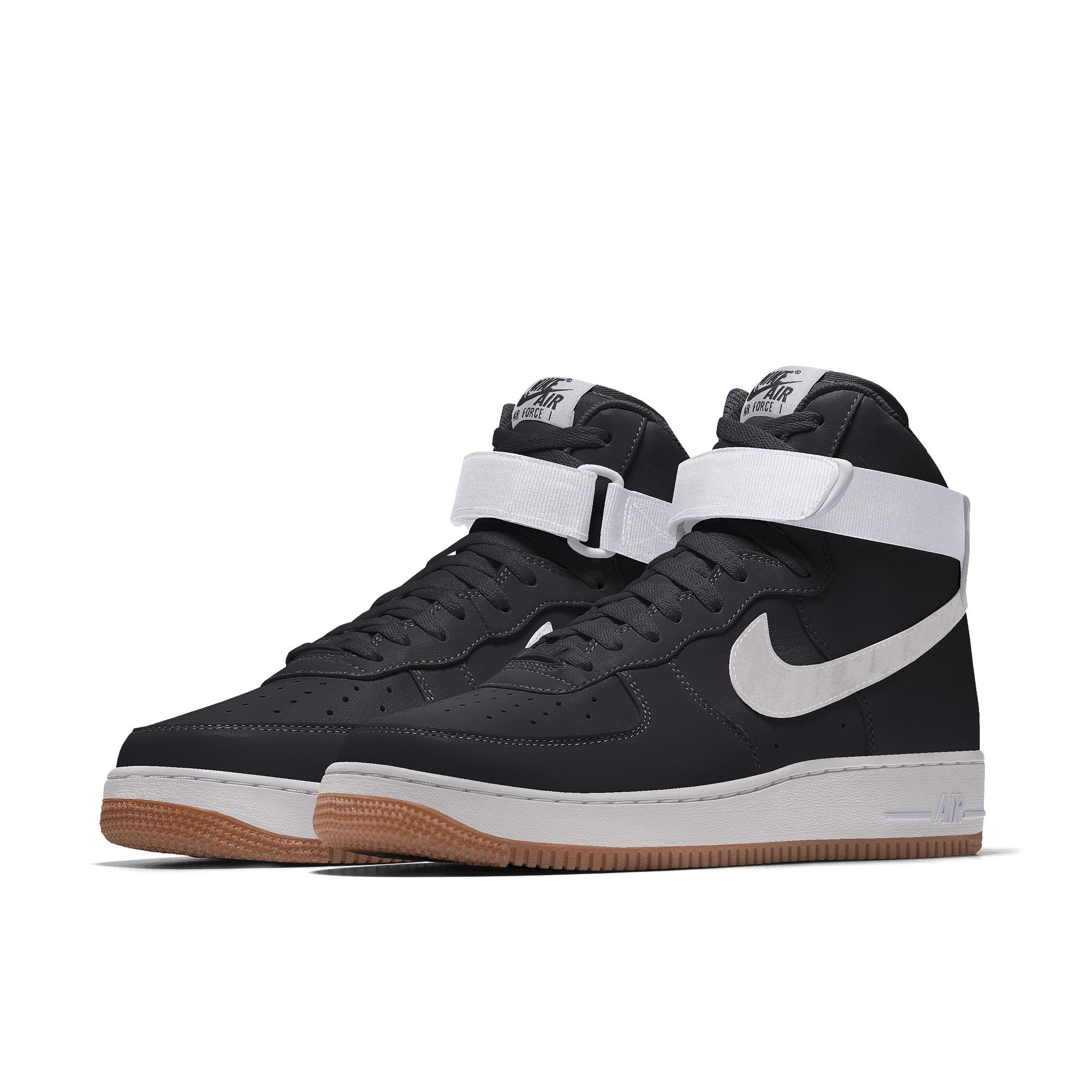Nike Air Force 1 High By You Custom Shoes in Blue for Men Lyst UK