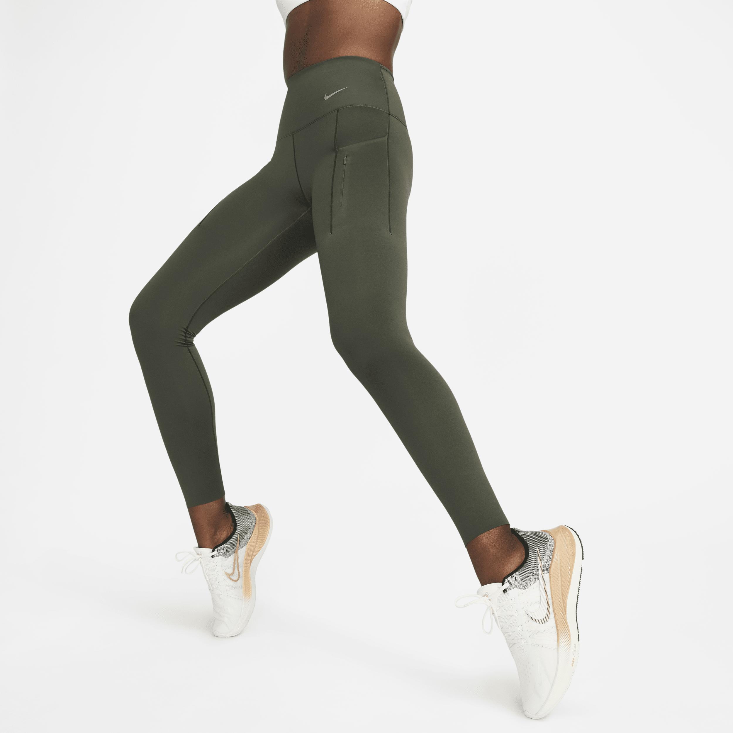 Nike Go Firm-support High-waisted Full-length With Pockets In | Lyst