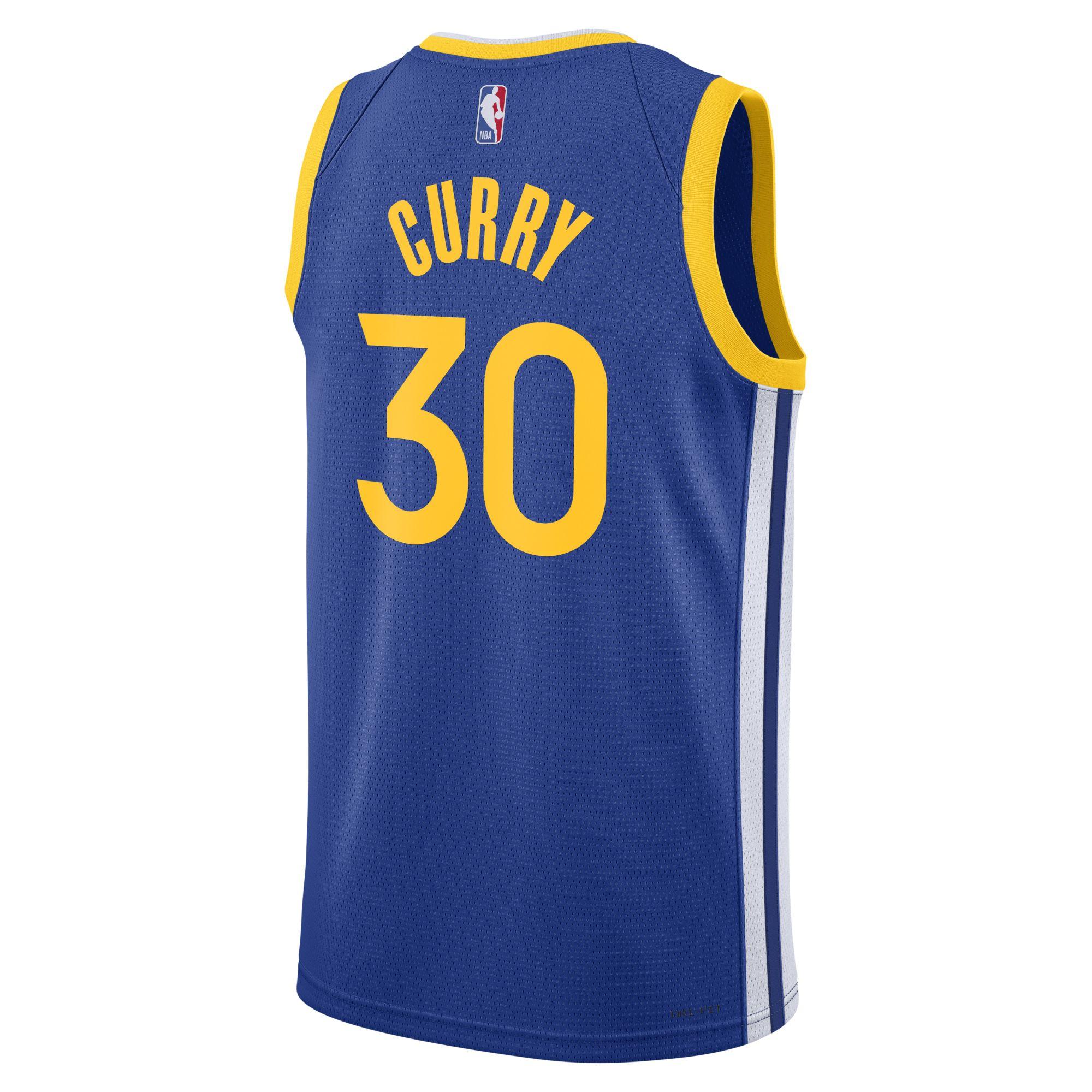 Stephen Curry Golden State Warriors 2022/23 Select Series Men's Nike Dri-Fit NBA Swingman Jersey