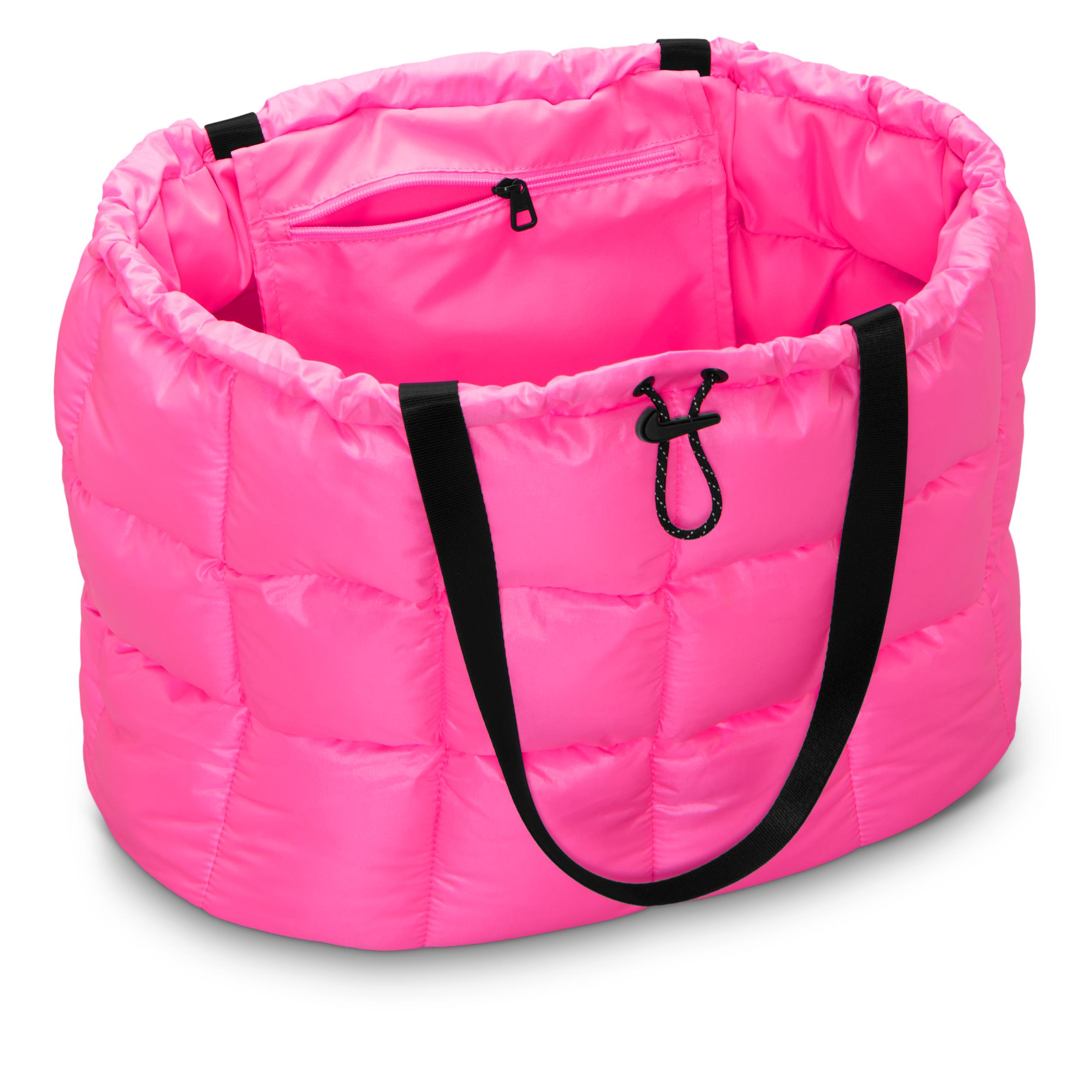 Nike Sportswear Puffle Tote Bag (28L) in Pink | Lyst