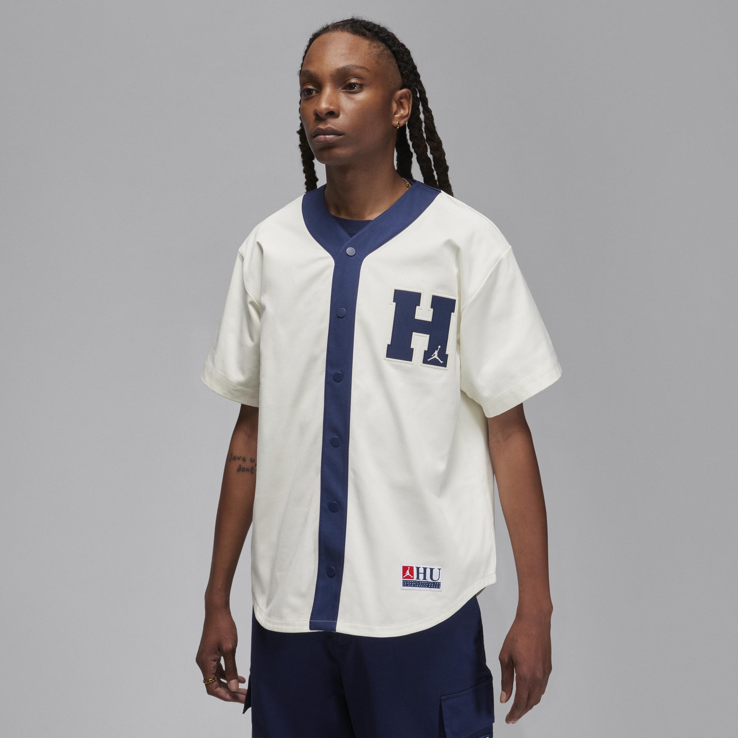 Nike X Howard University Baseball Top in White for Men | Lyst