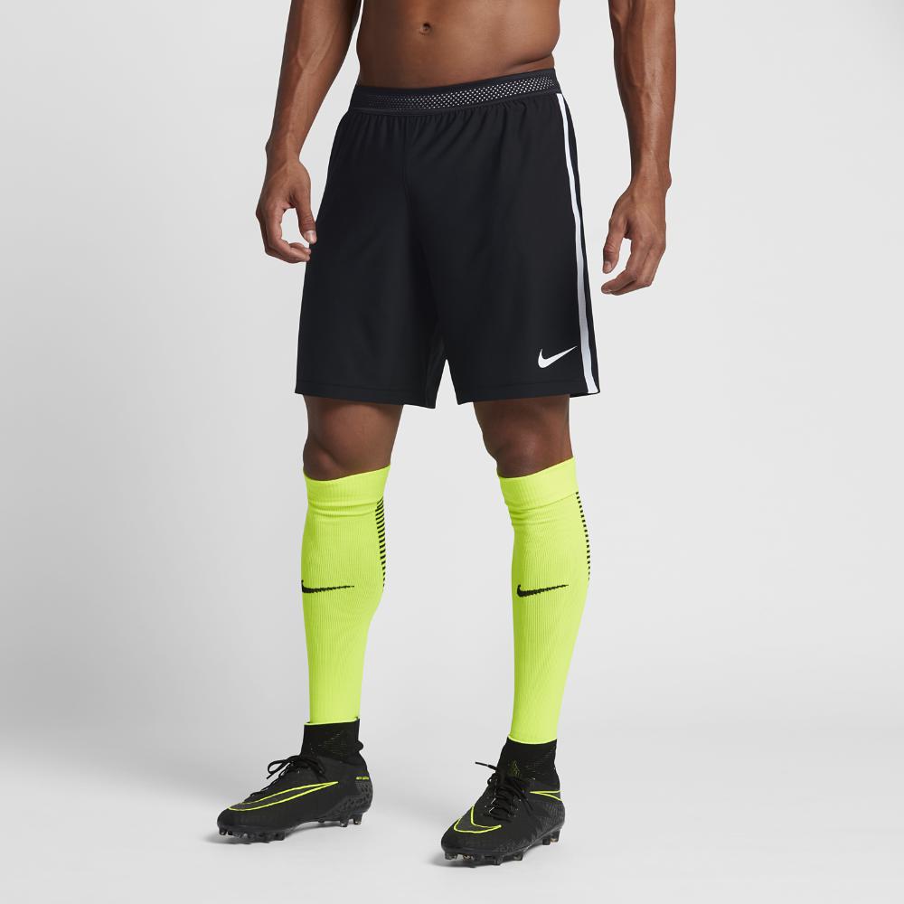 Nike Synthetic Strike Aeroswift Men's Soccer Shorts in Black/White/White  (Black) for Men | Lyst