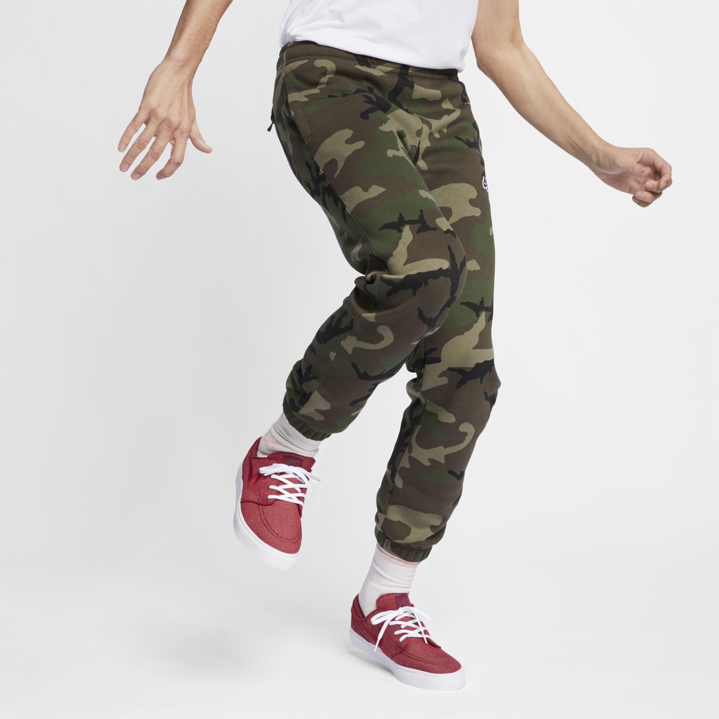 nike camo skate pants