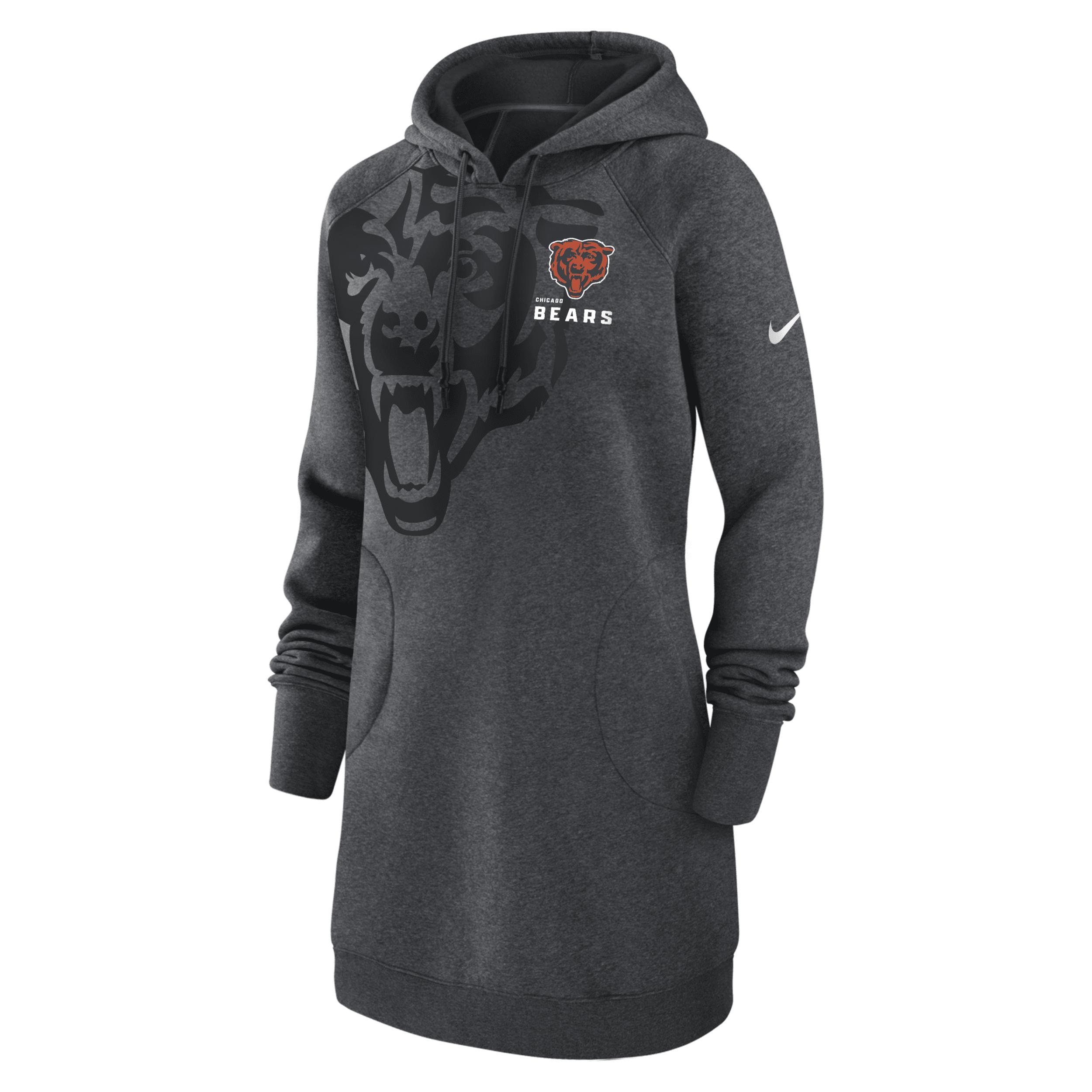 Chicago Bears NFL Nike Sideline Performance Pullover Hoodie