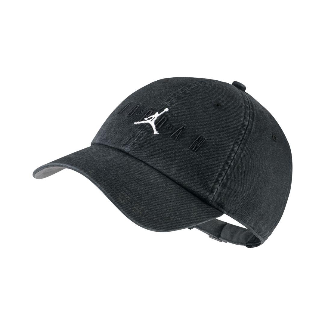 Nike Cotton Jordan Heritage 86 Jumpman Air Adjustable Hat in Black for Men  | Lyst