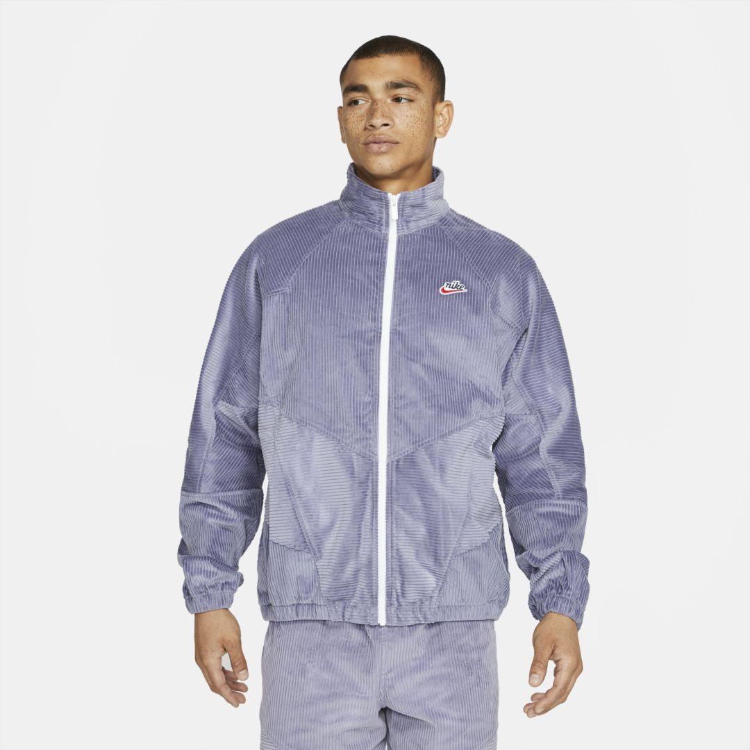 Nike Sportswear Heritage Windrunner Corduroy Jacket for Men | Lyst