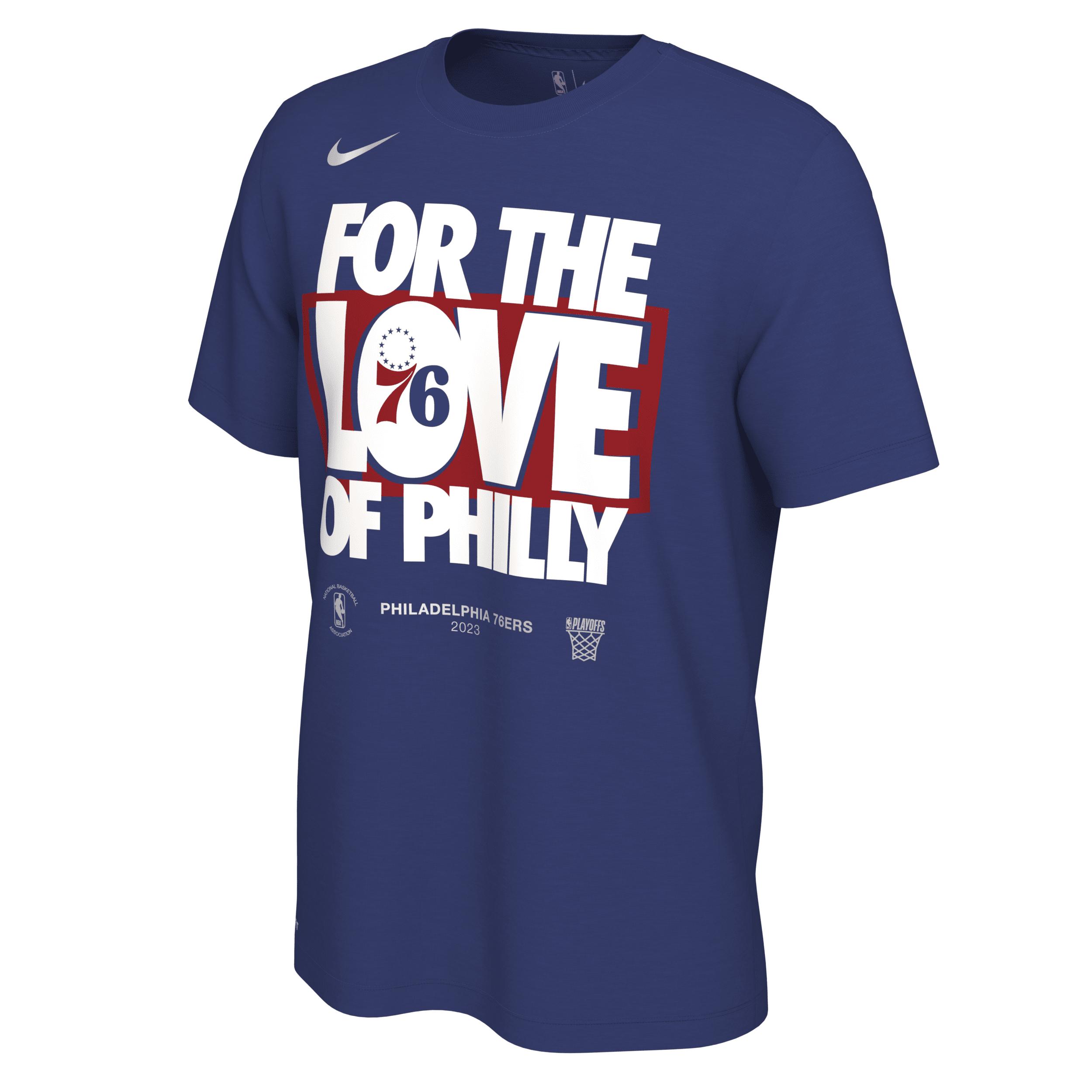 Philadelphia 76ers Mantra Men's Nike Dri-FIT NBA T-Shirt.