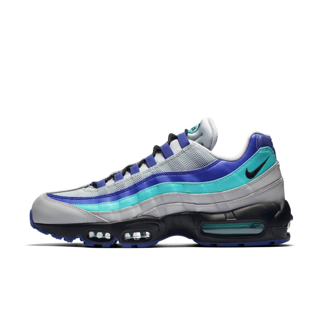 Nike Leather Air Max 95 Og Shoe In Blue For Men Lyst
