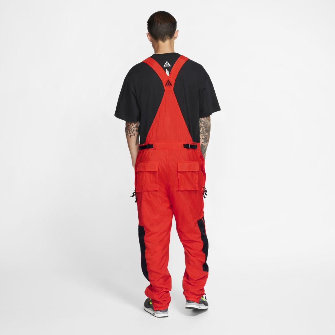 nike acg woven overalls