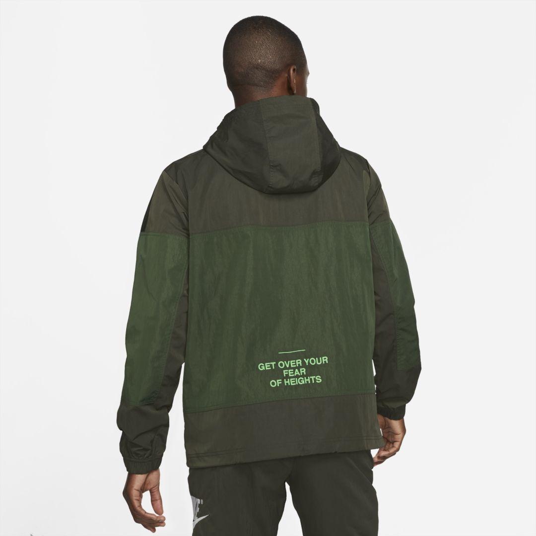 Nike Synthetic Air Unlined Anorak in Olive/White (Green) for Men - Save 25%  | Lyst
