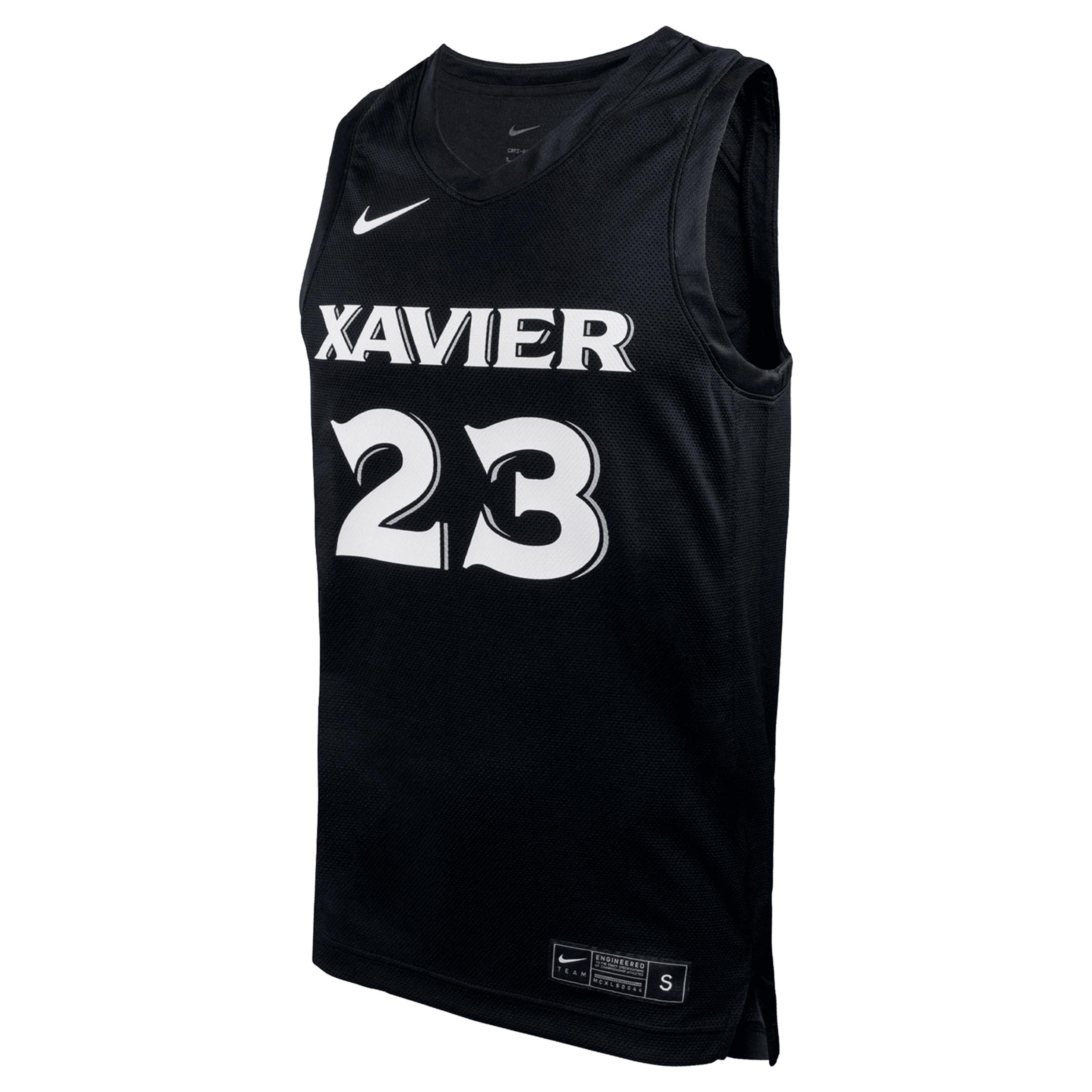 Nike Xavier Replica College Basketball Jersey In Black, for Men Lyst