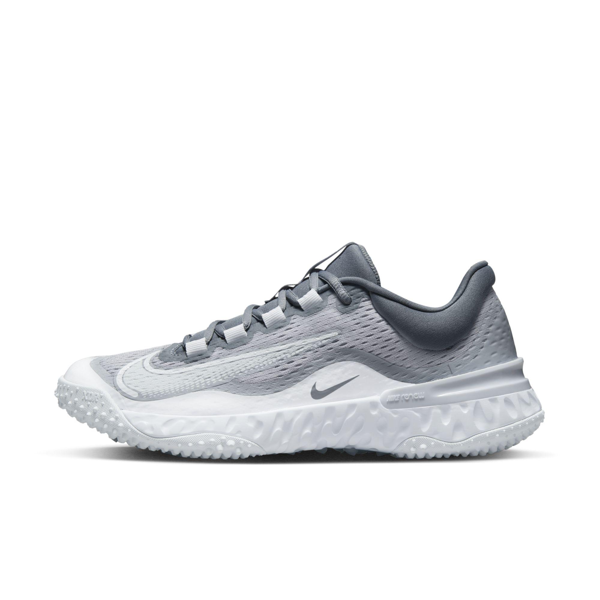 Nike Alpha Huarache Elite 4 Turf Softball Shoes In Grey, in Gray | Lyst