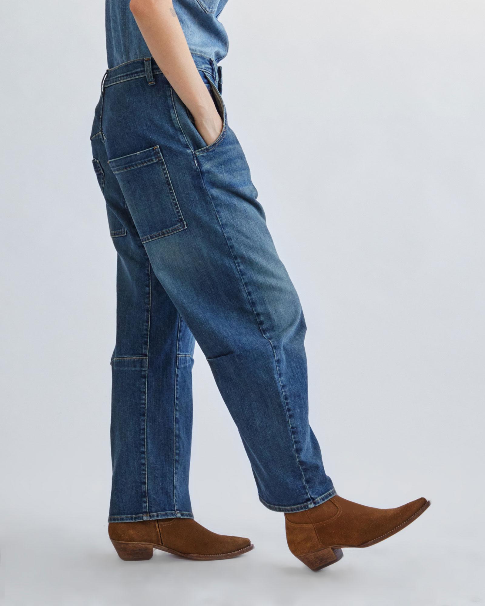 Nili Lotan Denim Emerson Jean in Blue 