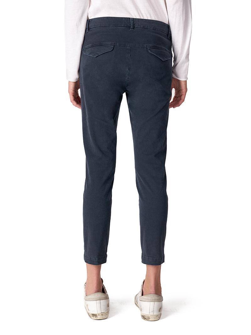 Nili Lotan Cotton Tel Aviv Pant in Dark 