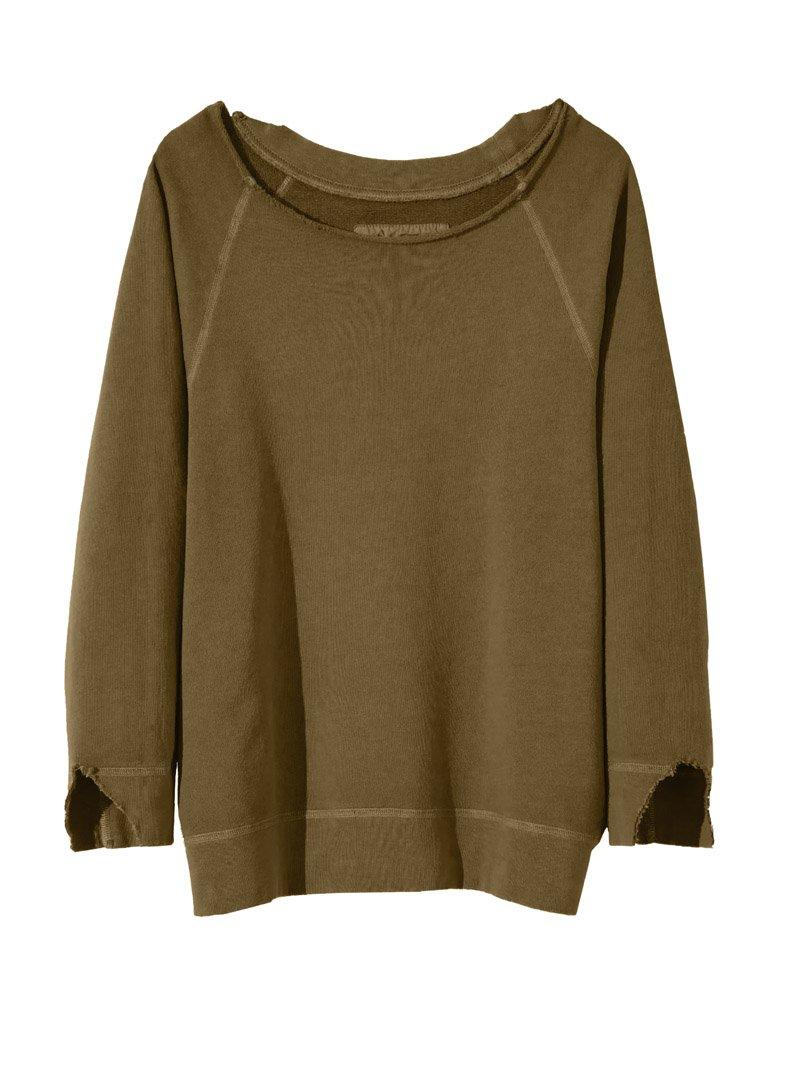 nili lotan tiara v neck sweatshirt