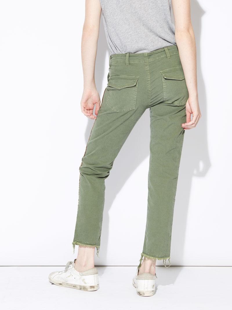 Nili Lotan Cotton Jenna Pant With Tape 